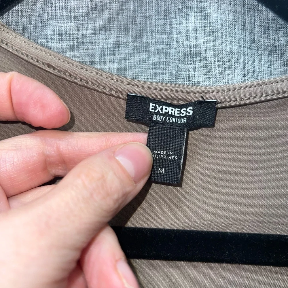 Women's Express Body Contour Bodysuit Medium - Picture 3 of 4